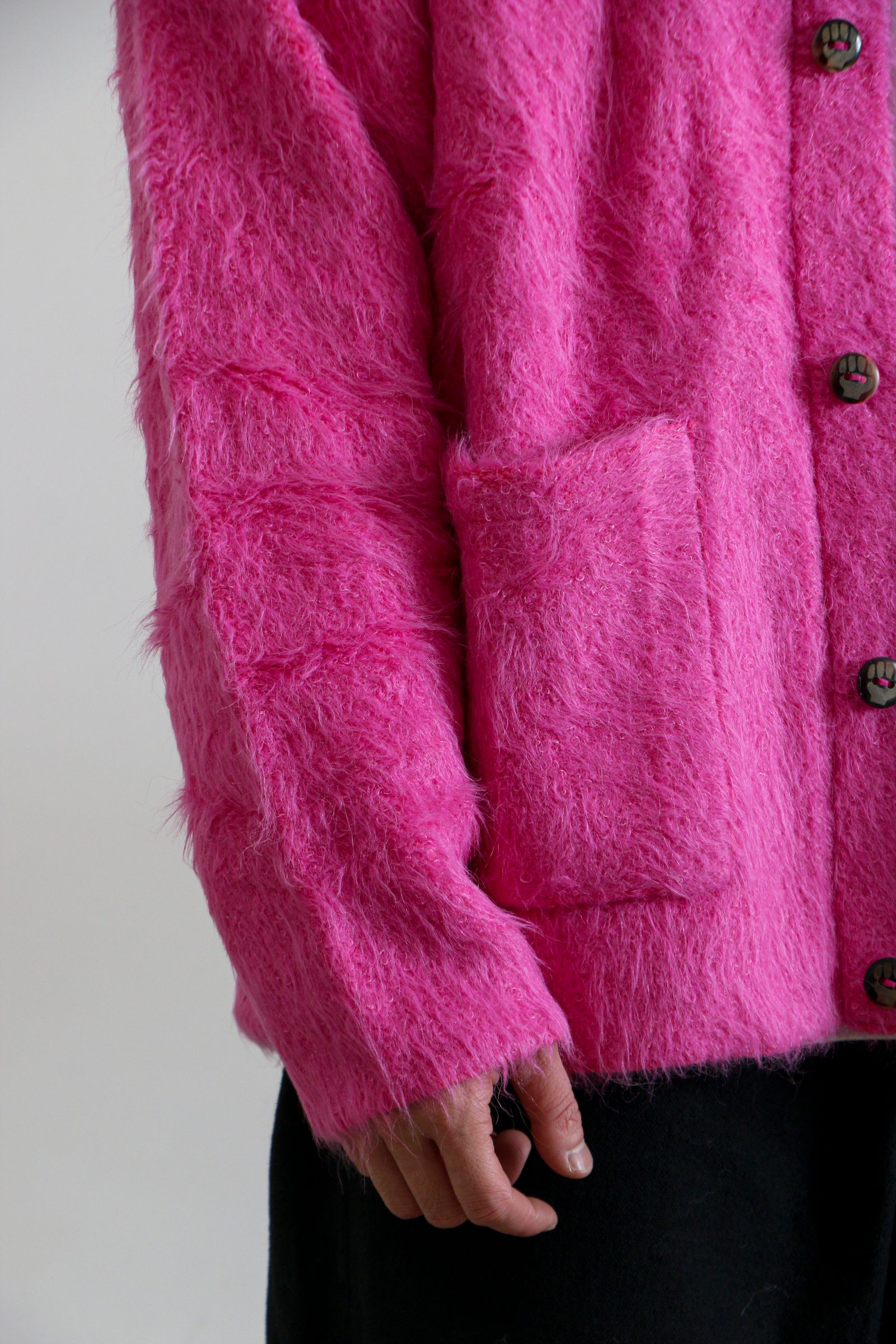 THE INOUE BROTHERS - Suri Cardigan Pink / カーディガン THE INOUE BROTHERS - Suri Cardigan Pink / カーディガン