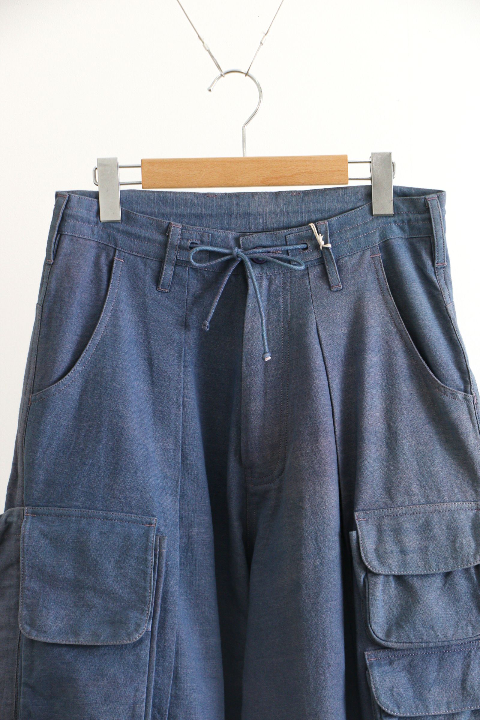 STORY mfg. - FORAGER PANTS PURPLE SLUB / パープル /ワイド