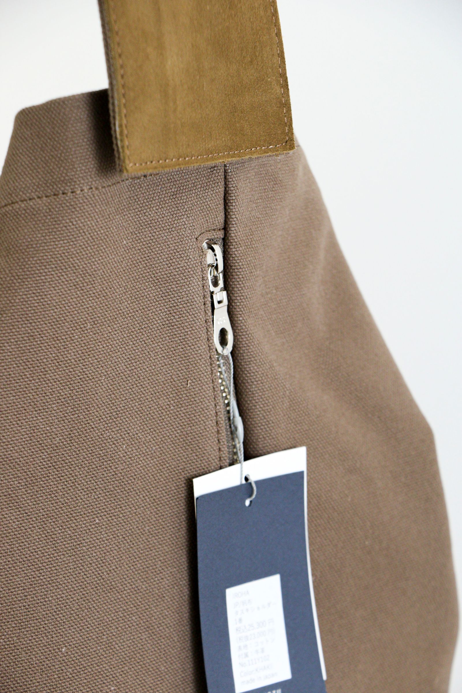 yorozu - 【 定番人気商品 】JP/帆布 タスキショルダー1番 / CANVAS sash shoulder No.1 / KHAKI /  ショルダーバッグ / カーキー | koko