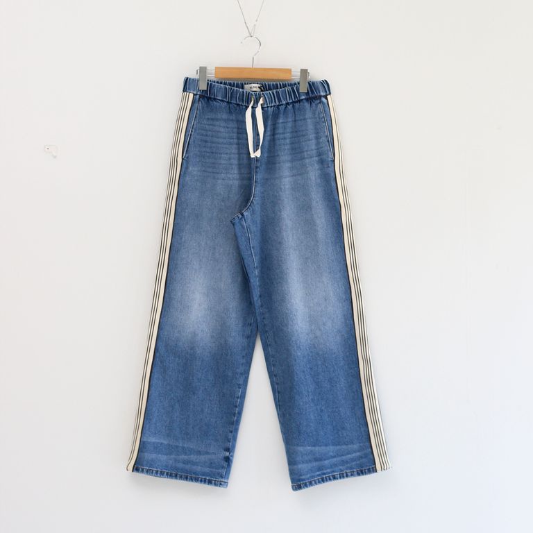 KLOKE - Tribute Side Trim Pant Mid Blue Fade / サイドライン 