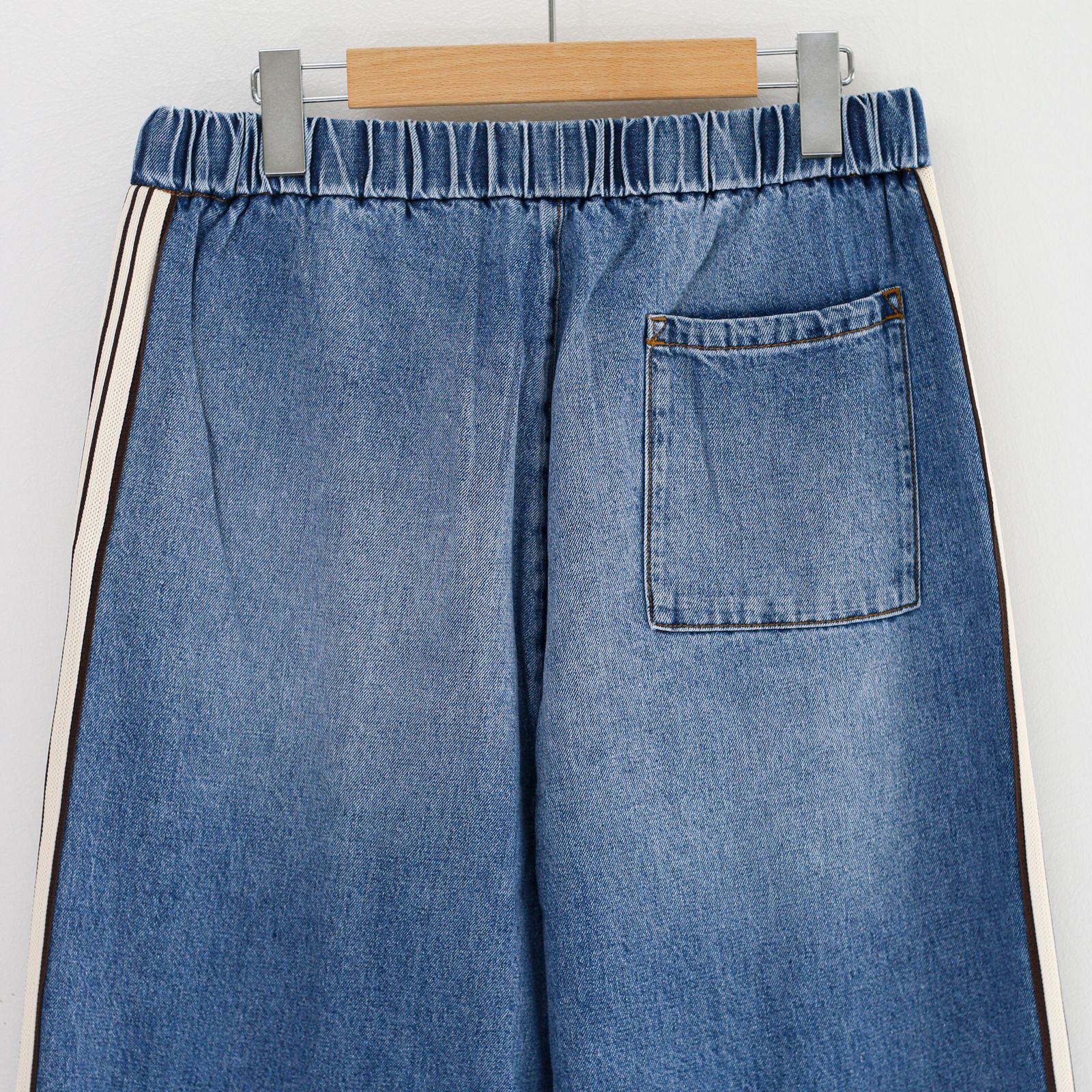 KLOKE - Tribute Side Trim Pant Mid Blue Fade / サイドライン