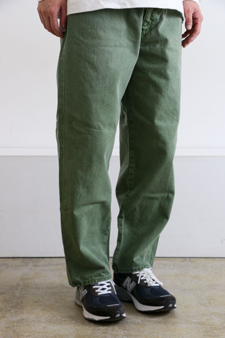 bal - LOOSE FIT PIGMENT DYE 5P JEAN FOREST / ピグメントダイ 