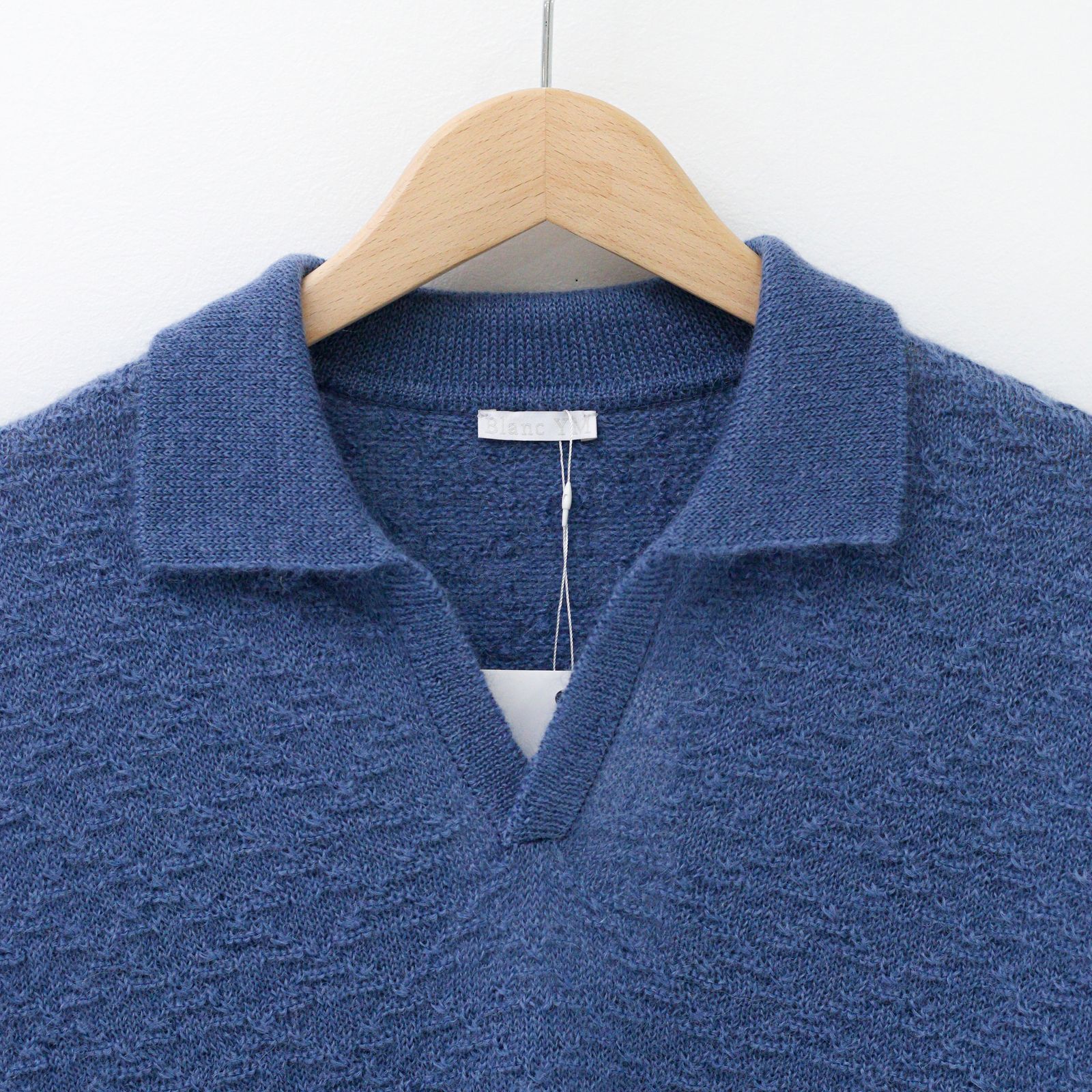 トップス Blanc YM Mohair Skipper Knit 24aw Blanc YM ブラン ワイエムモヘアスキッパーニット 24aw