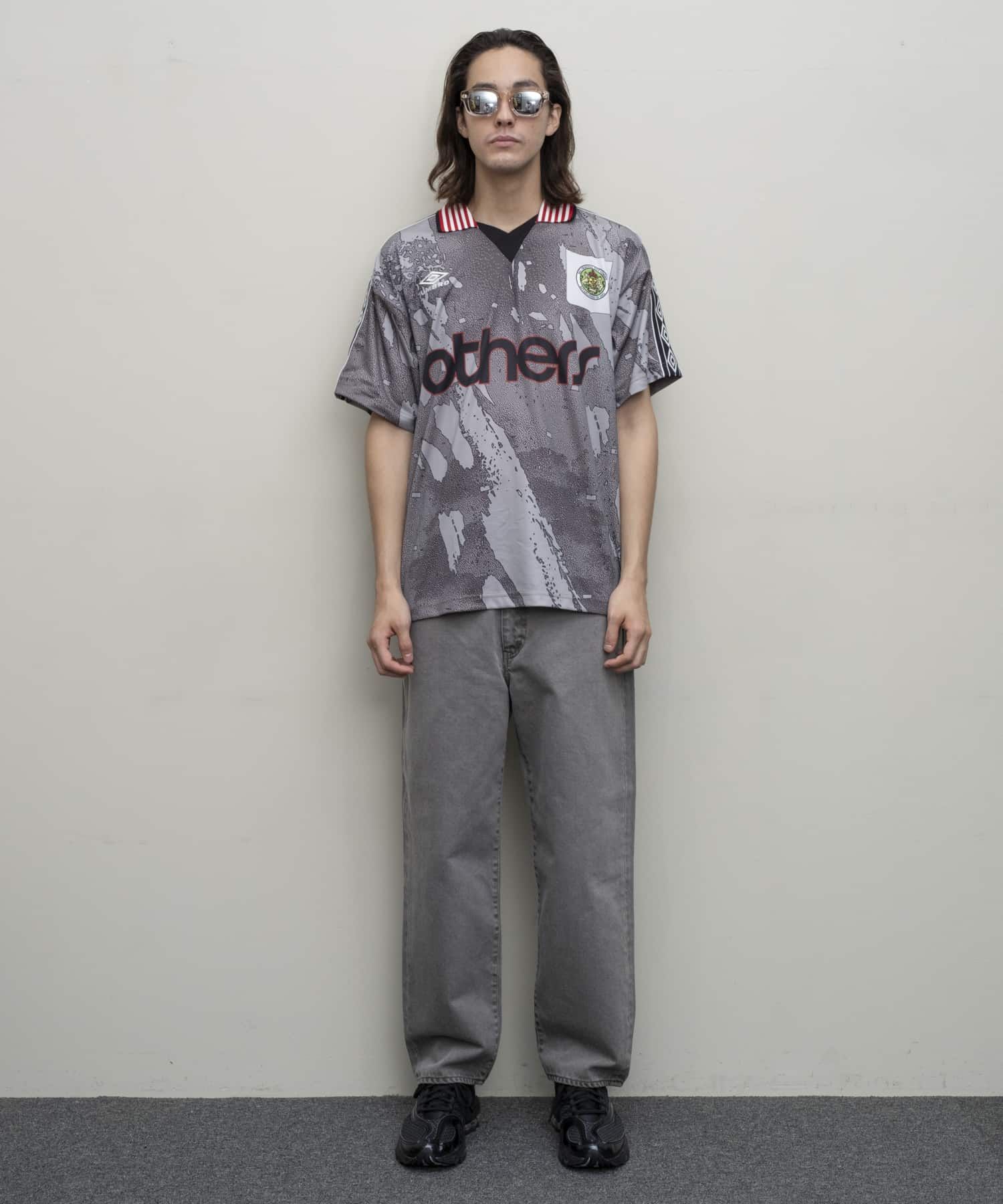 bal - BAL/UMBRO SOCCER JERSEY Gray / アンブロコラボ / サッカー ...