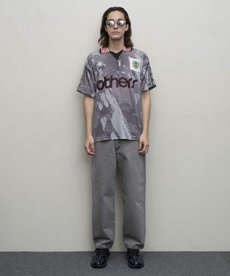 bal - BAL/UMBRO SOCCER JERSEY Gray / アンブロコラボ / サッカー 