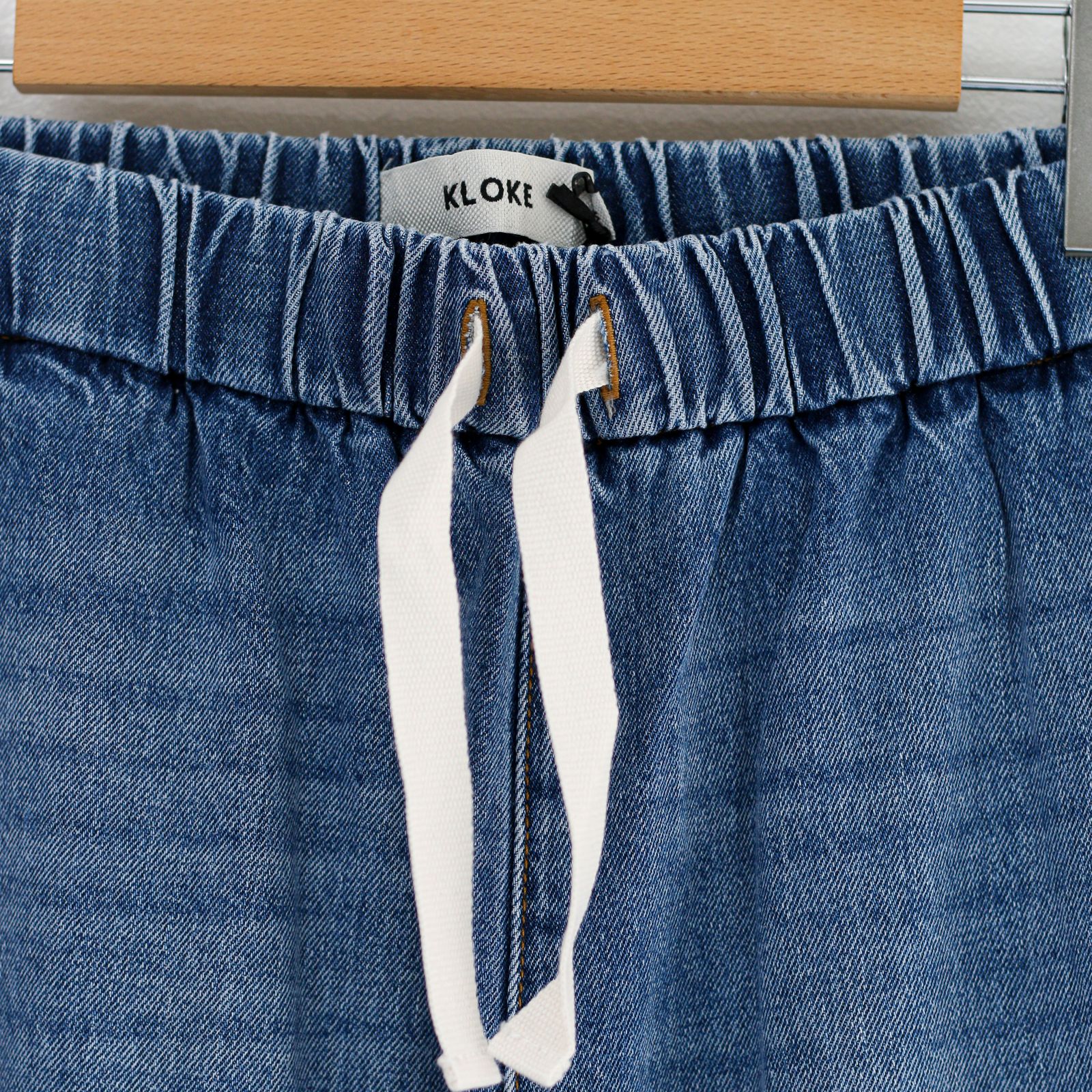 KLOKE - Tribute Side Trim Pant Mid Blue Fade / サイドライン