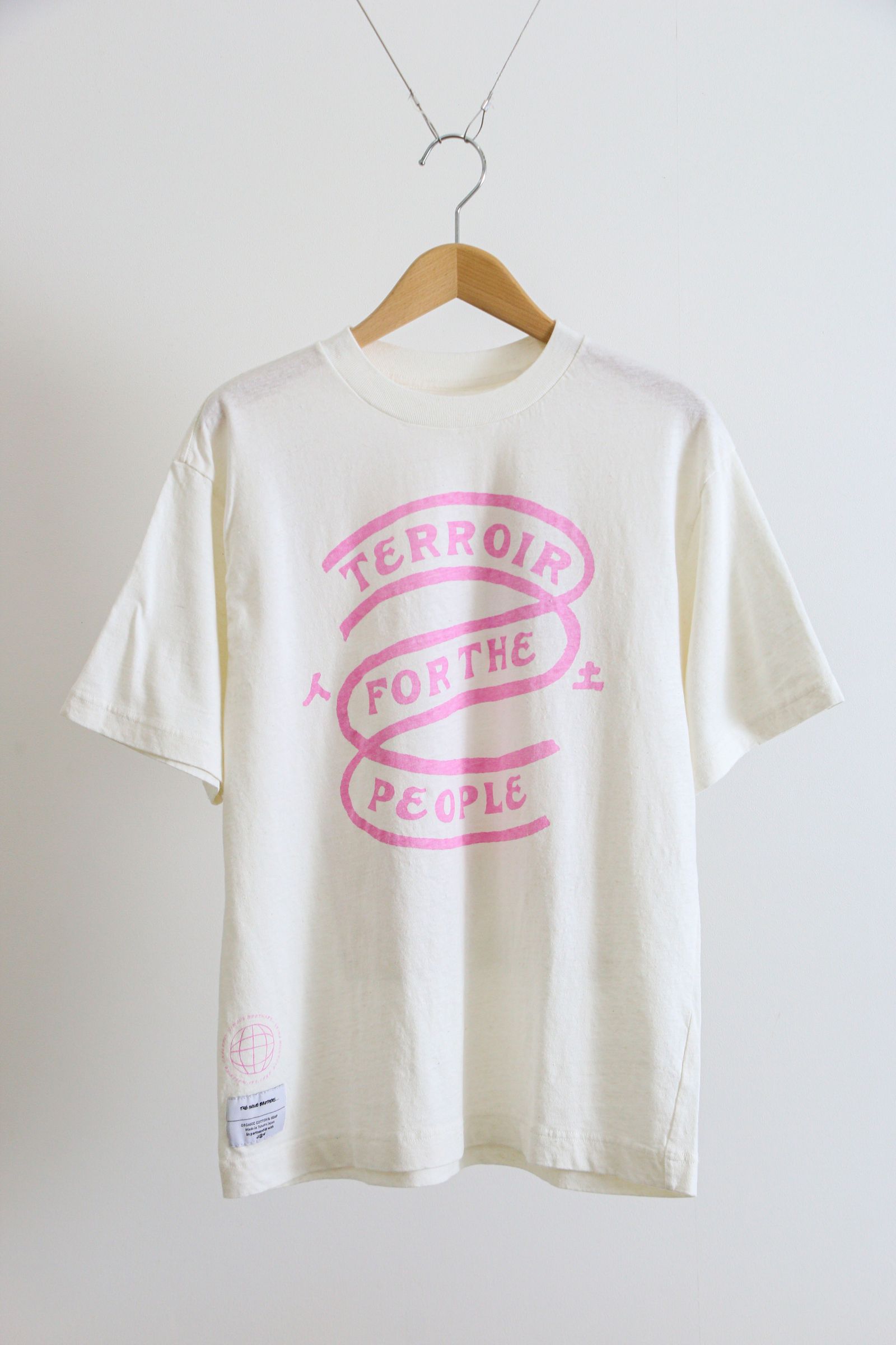 THE INOUE BROTHERS - Terroir Micotoya White / Tシャツ / 綿麻混紡