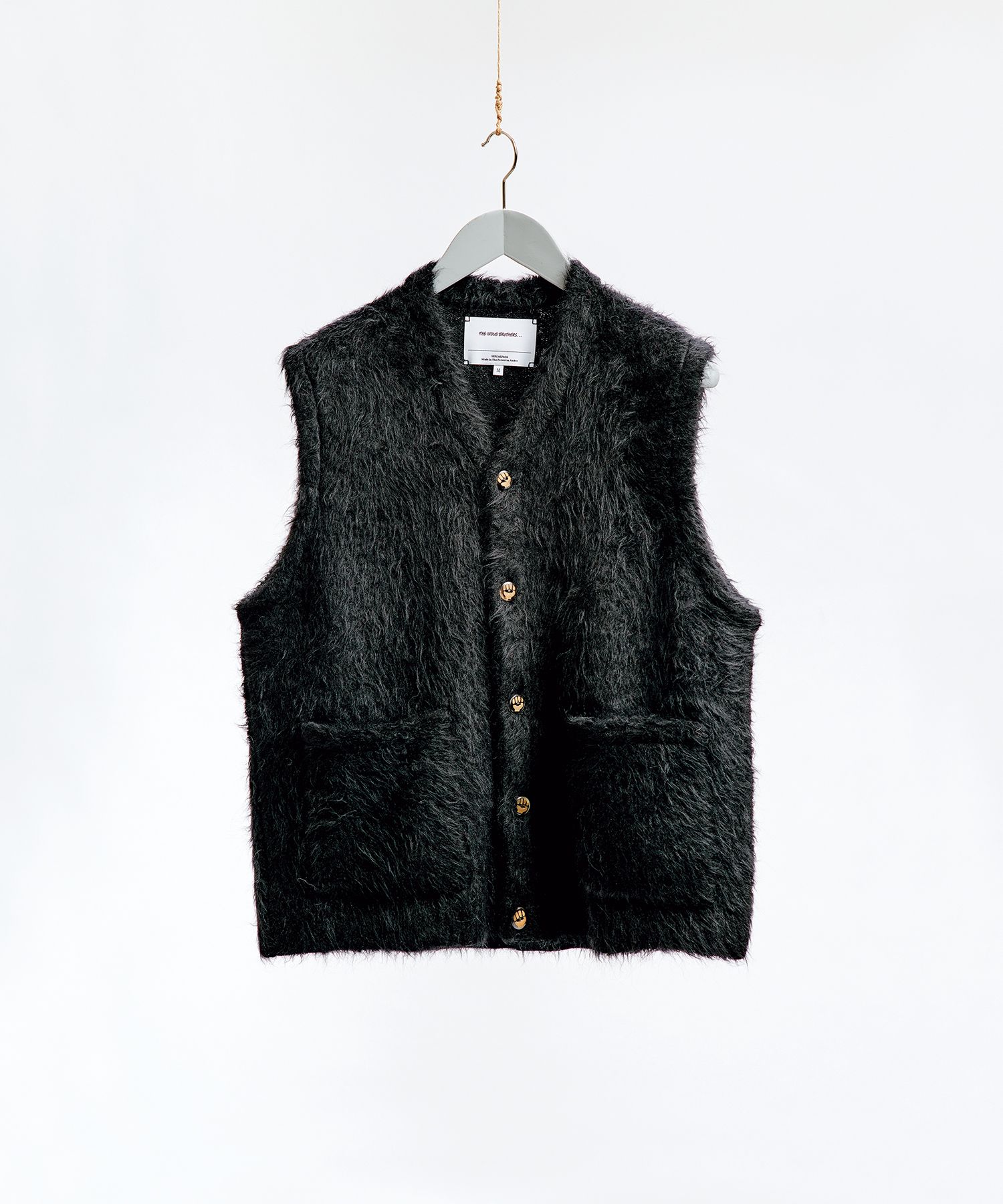 THE INOUE BROTHERS - Suri Vest Black / ベスト / ブラック ...