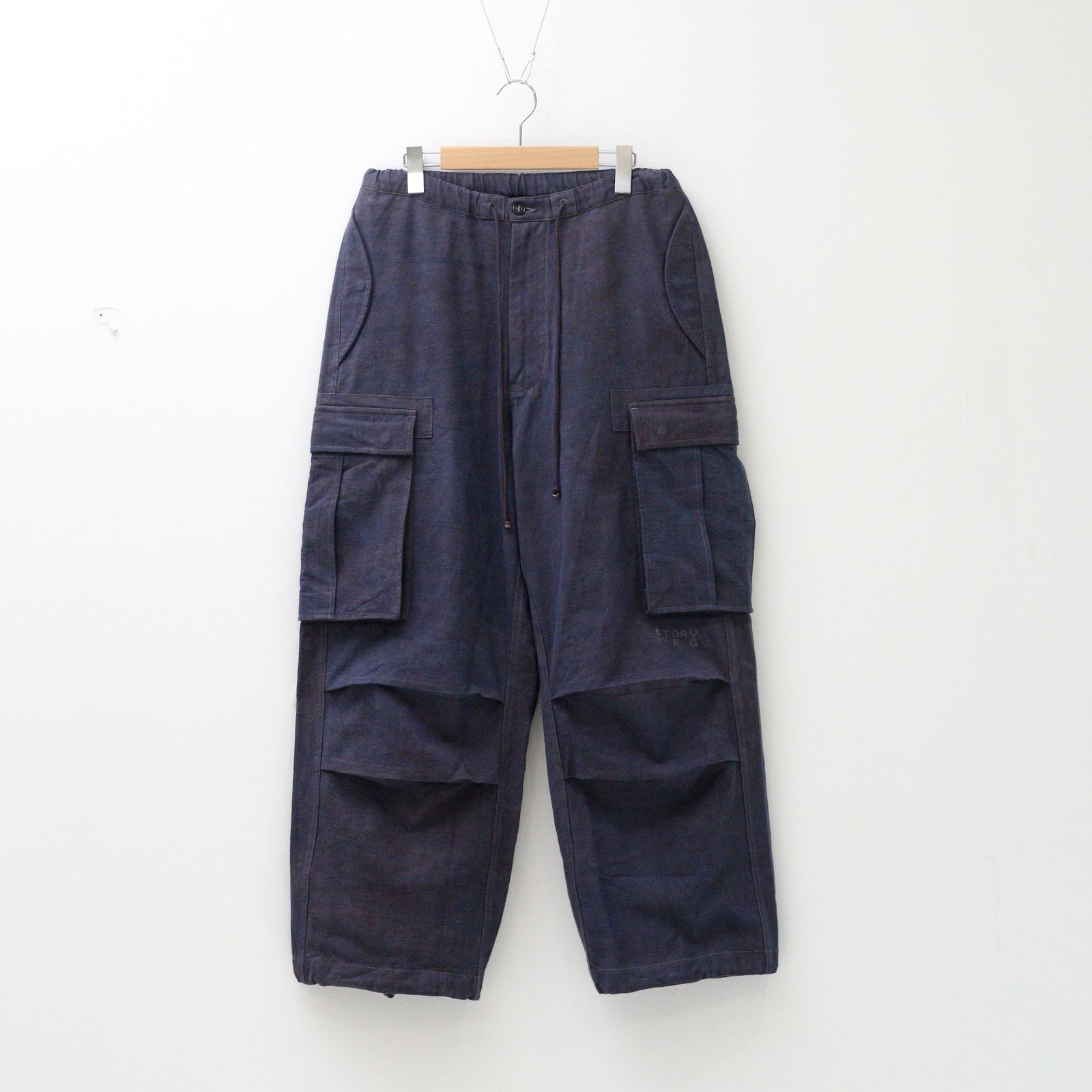 STORY mfg. - PEACE PANTS PURPLE / ピースパンツ / リラックスシルエット | koko