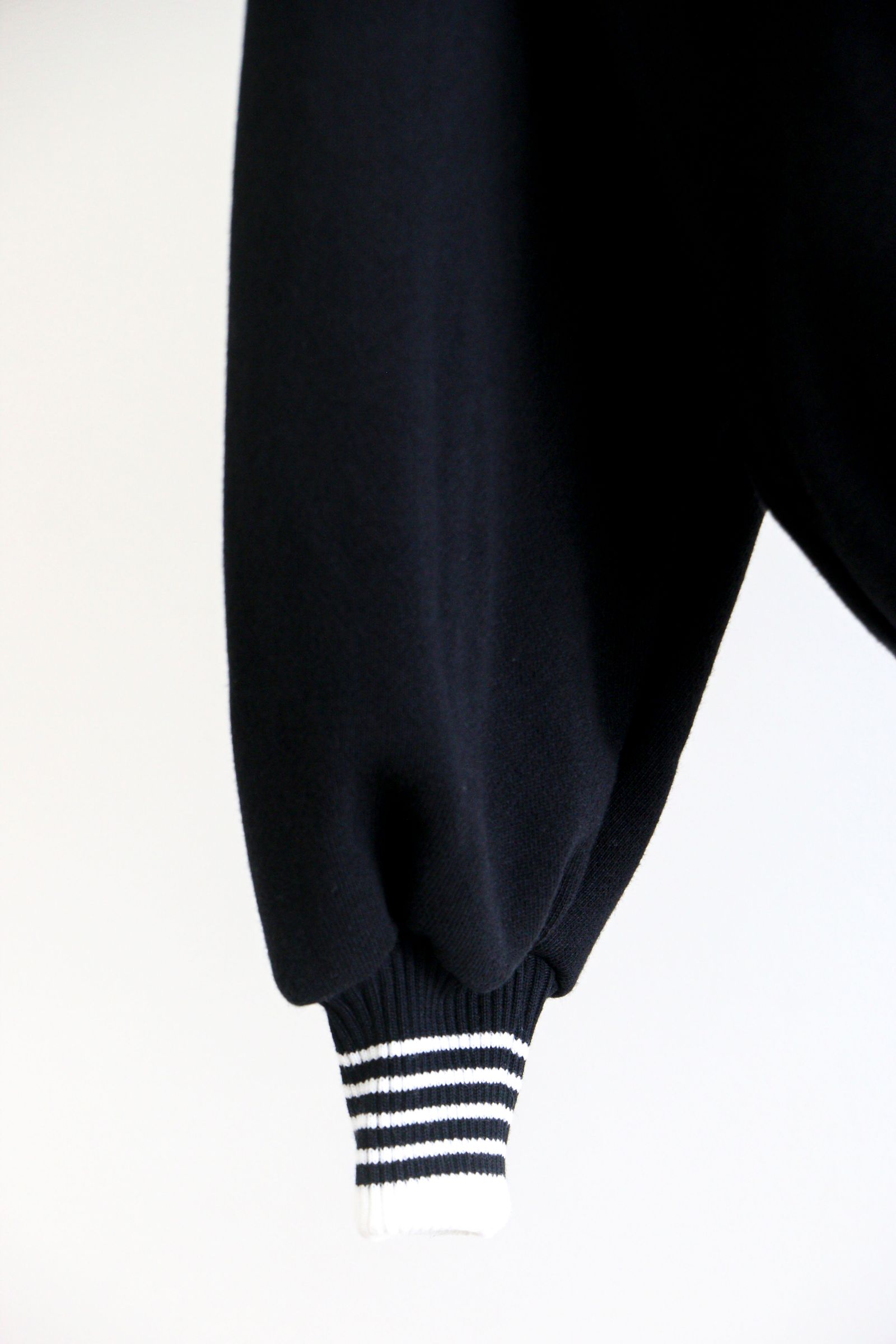 EVCON - Border Rib Sweat Crew Neck Black / スウェット / | koko