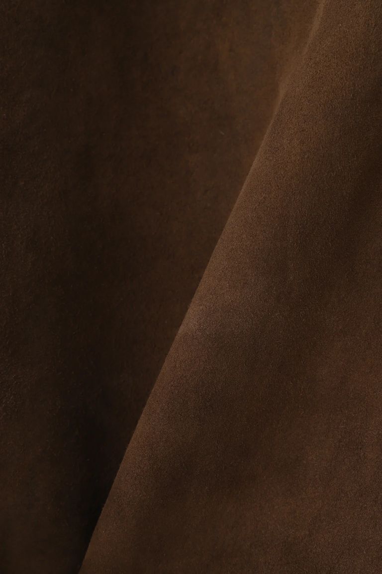SEVEN BY SEVEN - ZIP UP LEATHER BLOUSON ‐Kashmir suede SEVEN BY SEVEN - ZIP UP LEATHER BLOUSON ‐Kashmir suede