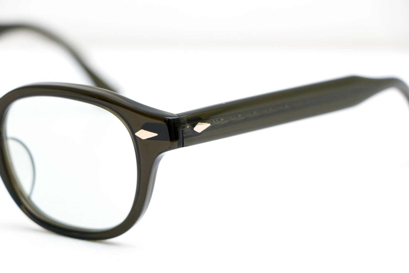 NOCHINO OPTICAL - NOCHINO 06 CLEAR SMOKE OLIVE × GREY GREEN to D 