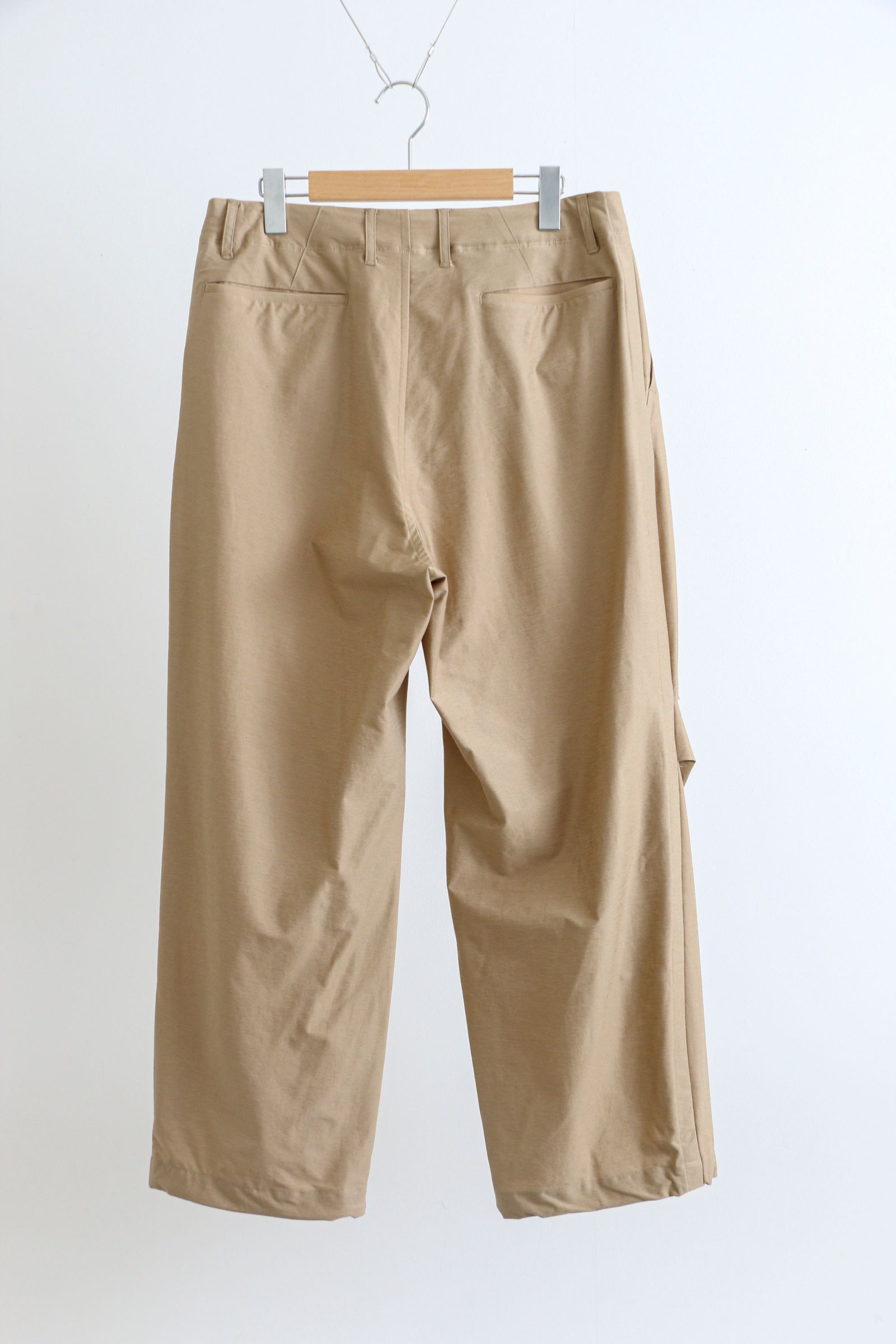 KANEMASA PHIL. - Typewriter High Gauge Jersey Over Pants BEIGE