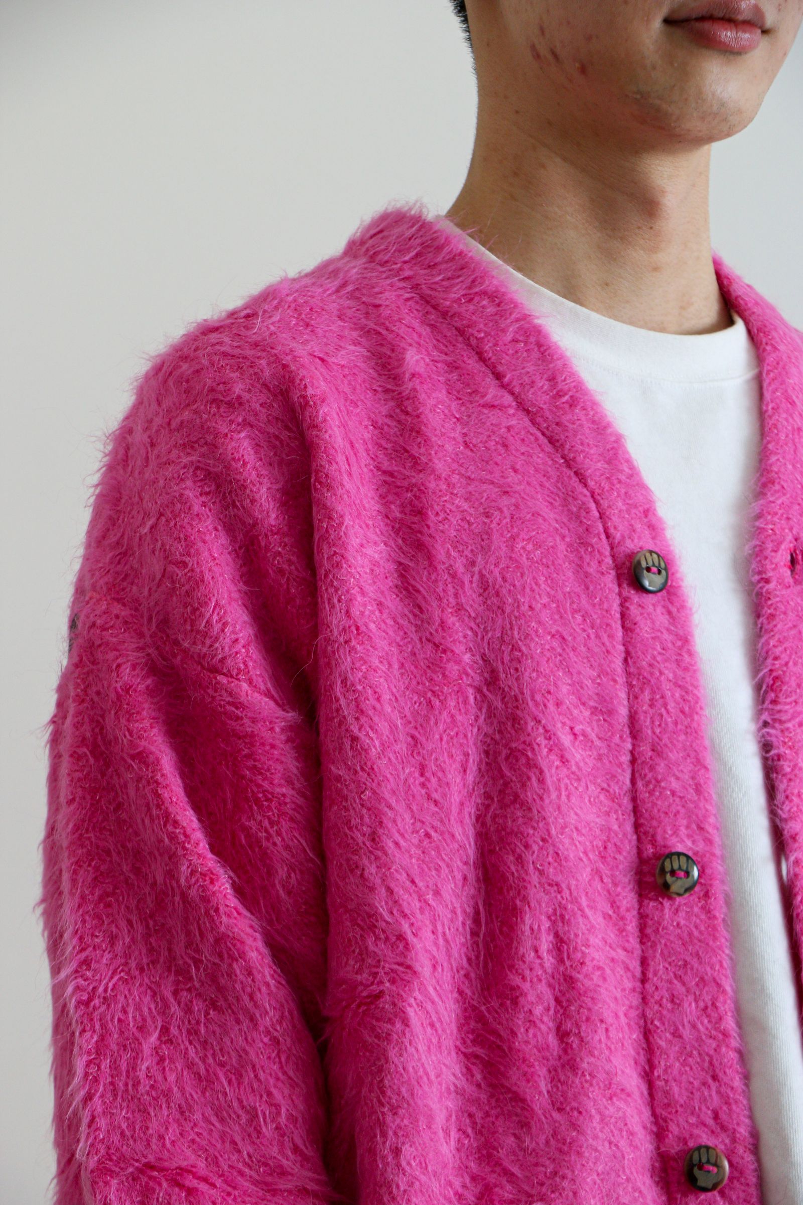 THE INOUE BROTHERS - Suri Cardigan Pink / カーディガン THE INOUE BROTHERS - Suri Cardigan Pink / カーディガン