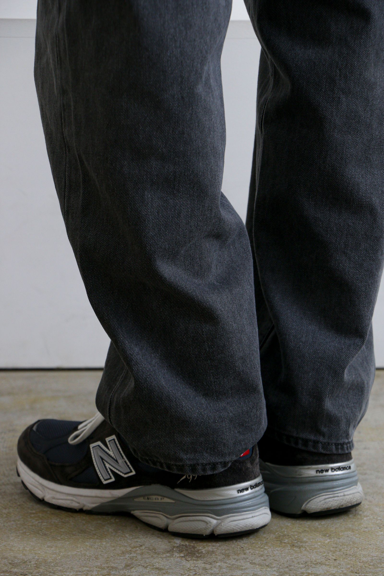 bal - LOOSE FIT PIGMENT DYE 5P JEAN BLACK / ピグメントダイ