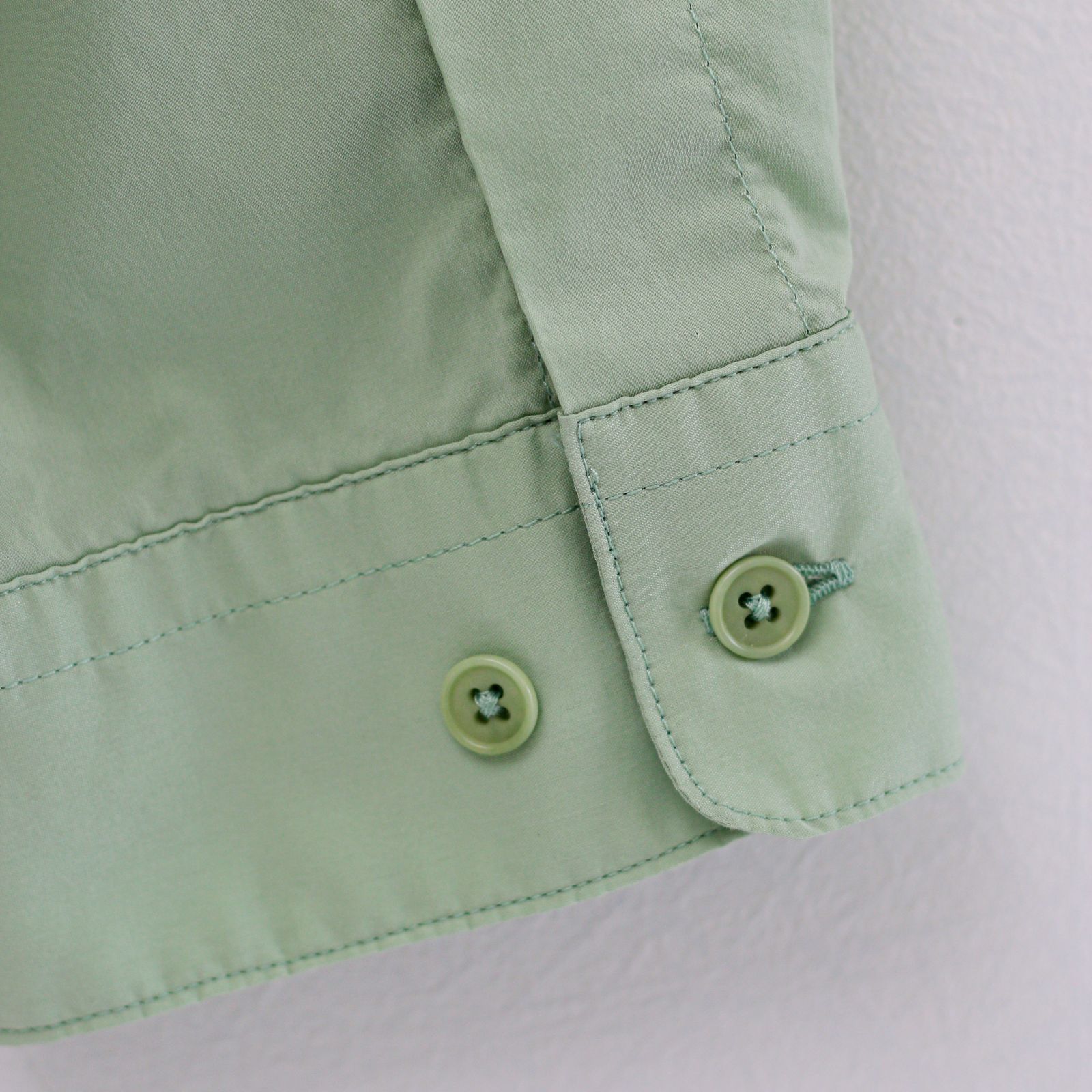 NEITHERS - Sleep Walker Apron L/S Shirt Light Green / スリープ  