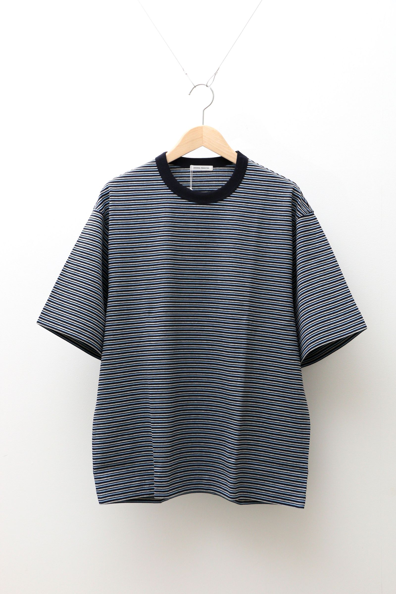 UNIVERSAL PRODUCTS / BORDER S/S T-SHIRT - Tシャツ/カットソー(半袖