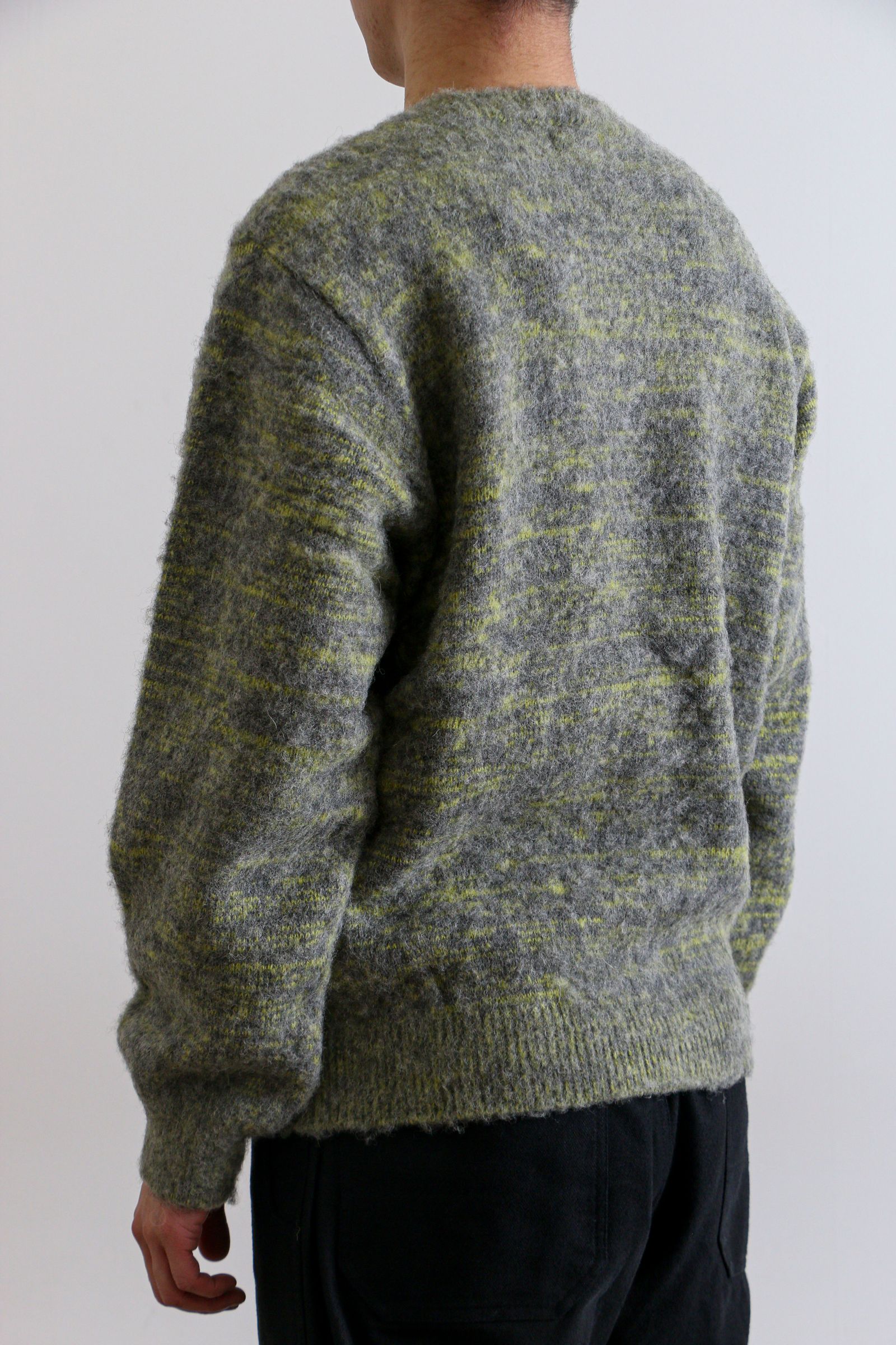 COOHEM - KOHEN SHAGGY DOG KNIT PULLOVER / 24ORANGE / 英国羊毛 / カシミヤ / シャギーニット  | koko