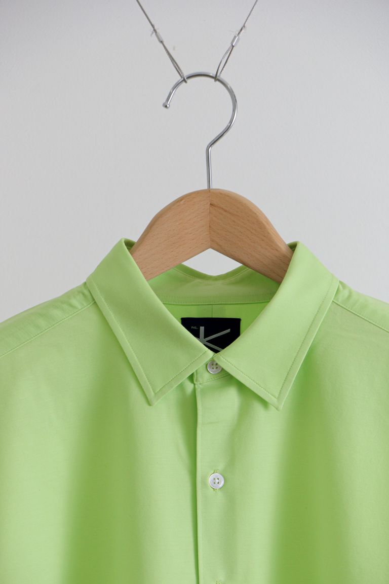 KANEMASA PHIL. Royal Ox Dress Jersey Shirt LYME /オーバーサイズ シャツ koko