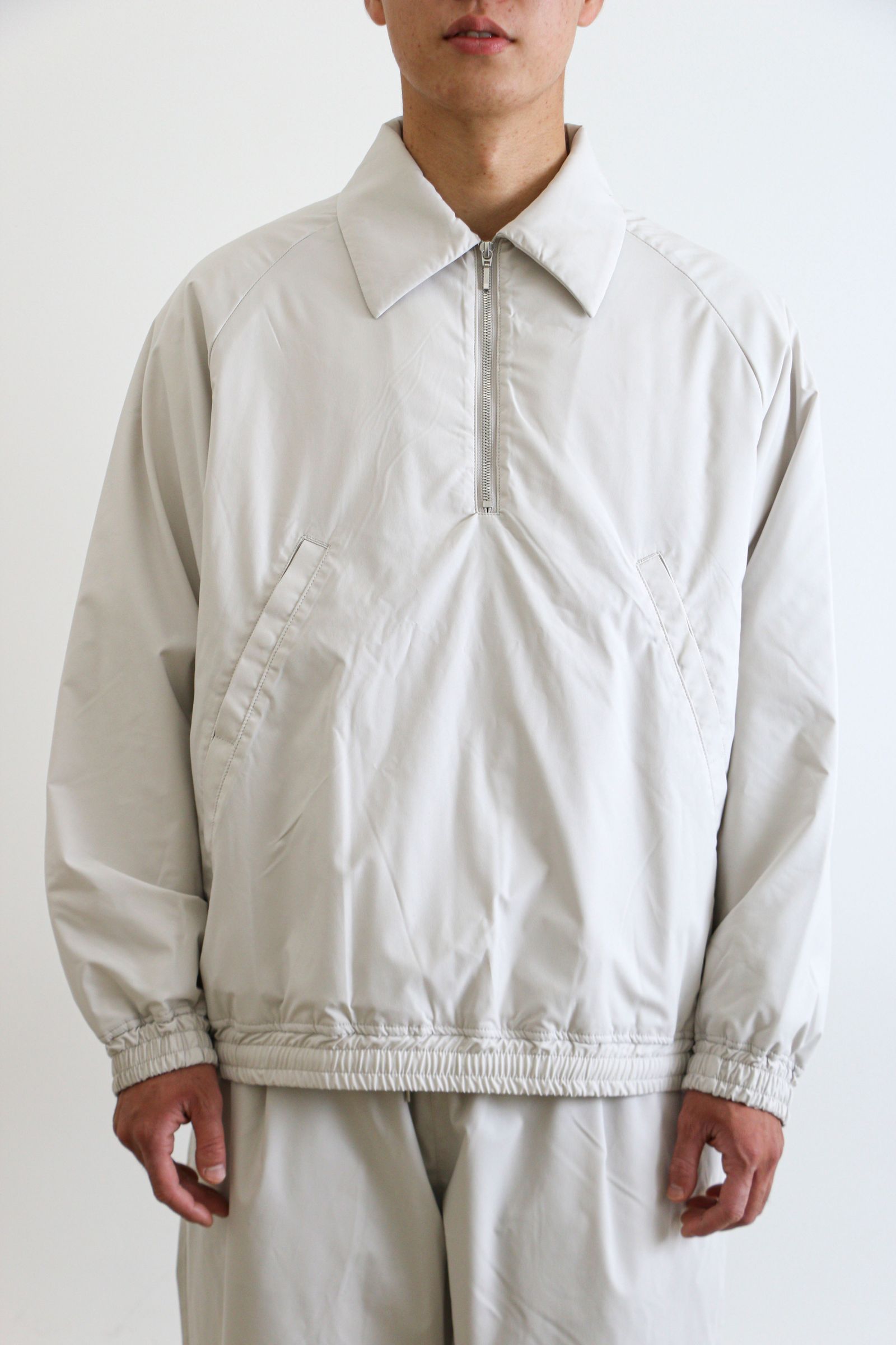 PSEUDOS - PSEUDOS PULLOVER WORK JACKET Gray | koko