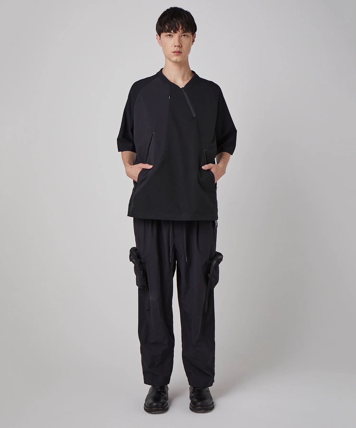 PRODUCT LAB. - LAB.CKET ZIP Tシャツ ブラック | koko