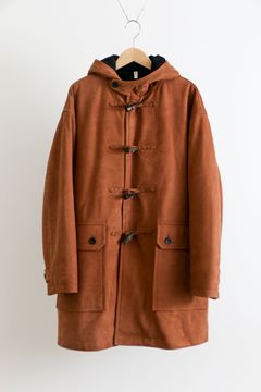 CCU - CCU ARIO DUFFLE COAT Camel / ダッフルコート / ヌバック 
