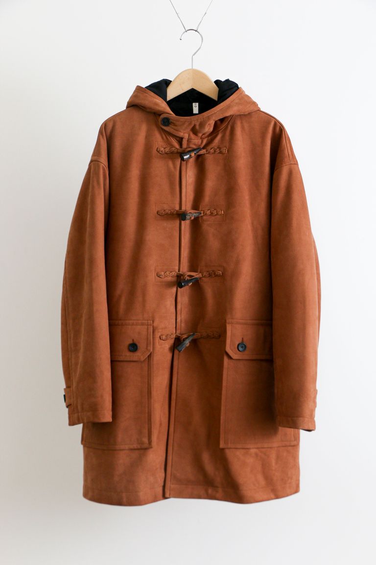 CCU - CCU ARIO DUFFLE COAT Camel / ダッフルコート / ヌバック 