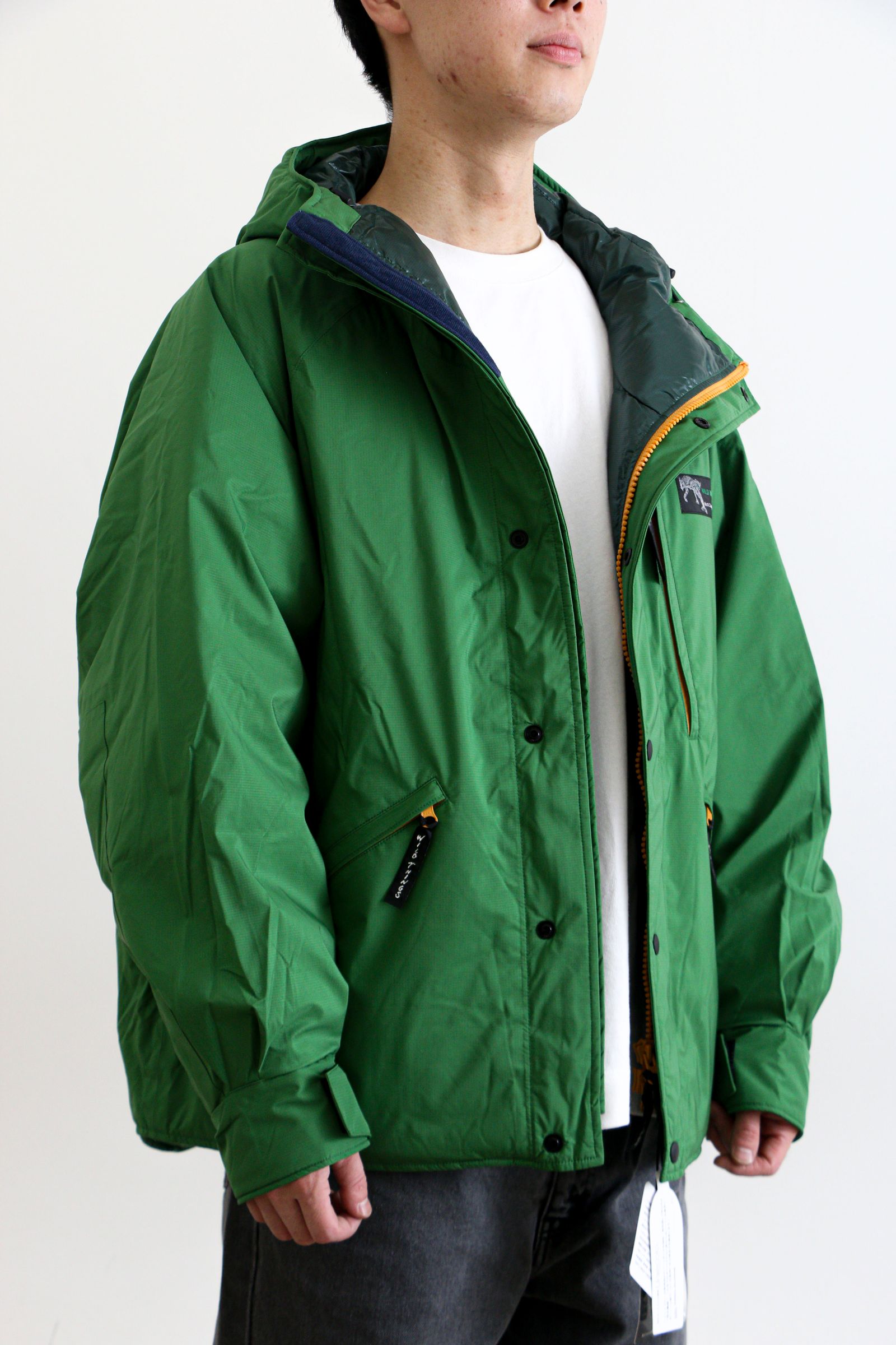 WILD THINGS - INITIAL DENALI DOWN GREEN / イニシャルデナリダウン