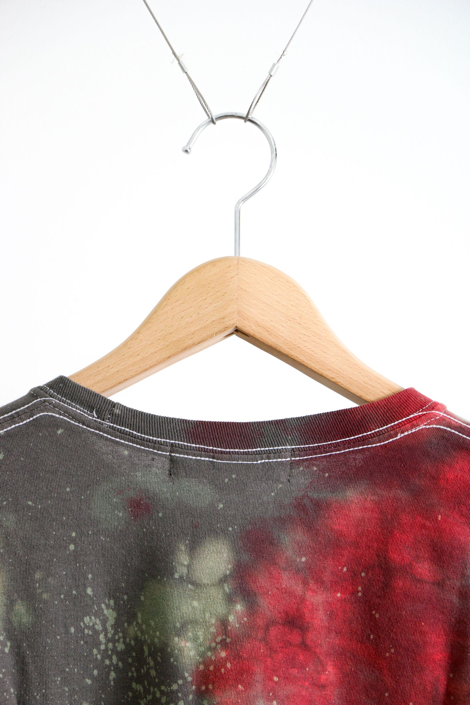 BAL/LOGO TIE DYE CREW by YUKIDYE(BLACK)