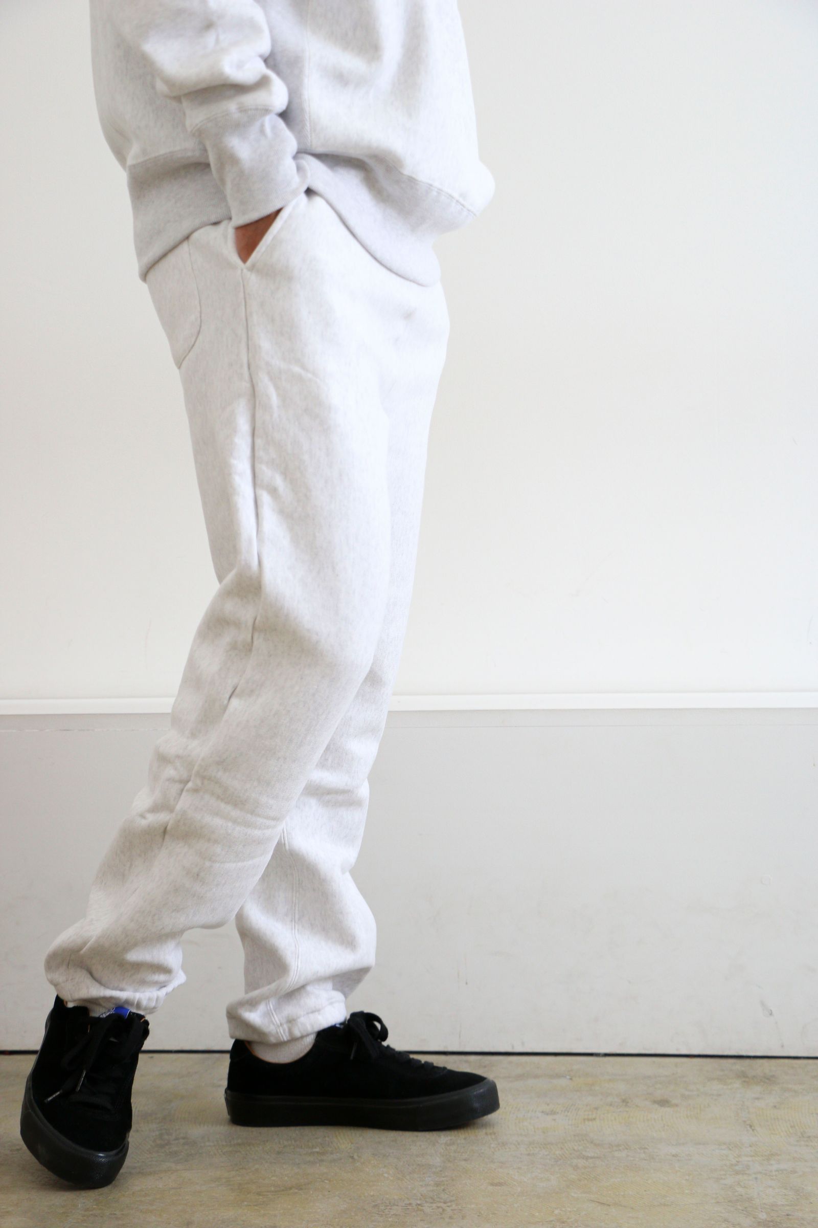 mocT - HEAVY FLEECE FULL LENGTH PANTS White | koko