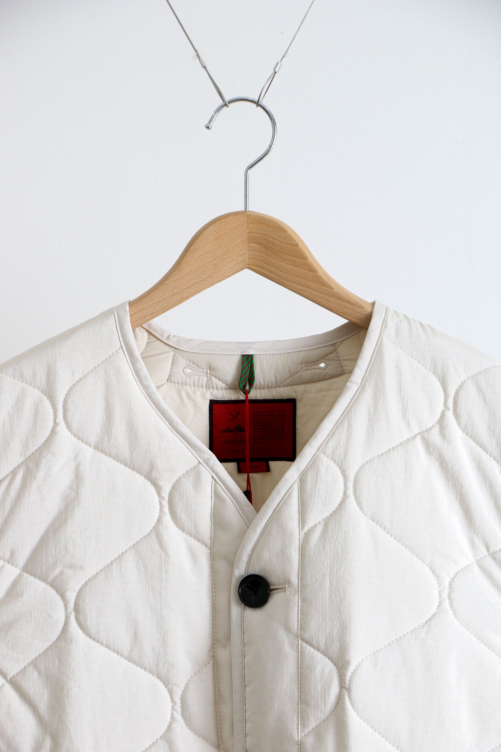 Y(dot) BY NORDISK - QUILTING LINER JACKET Beige | koko