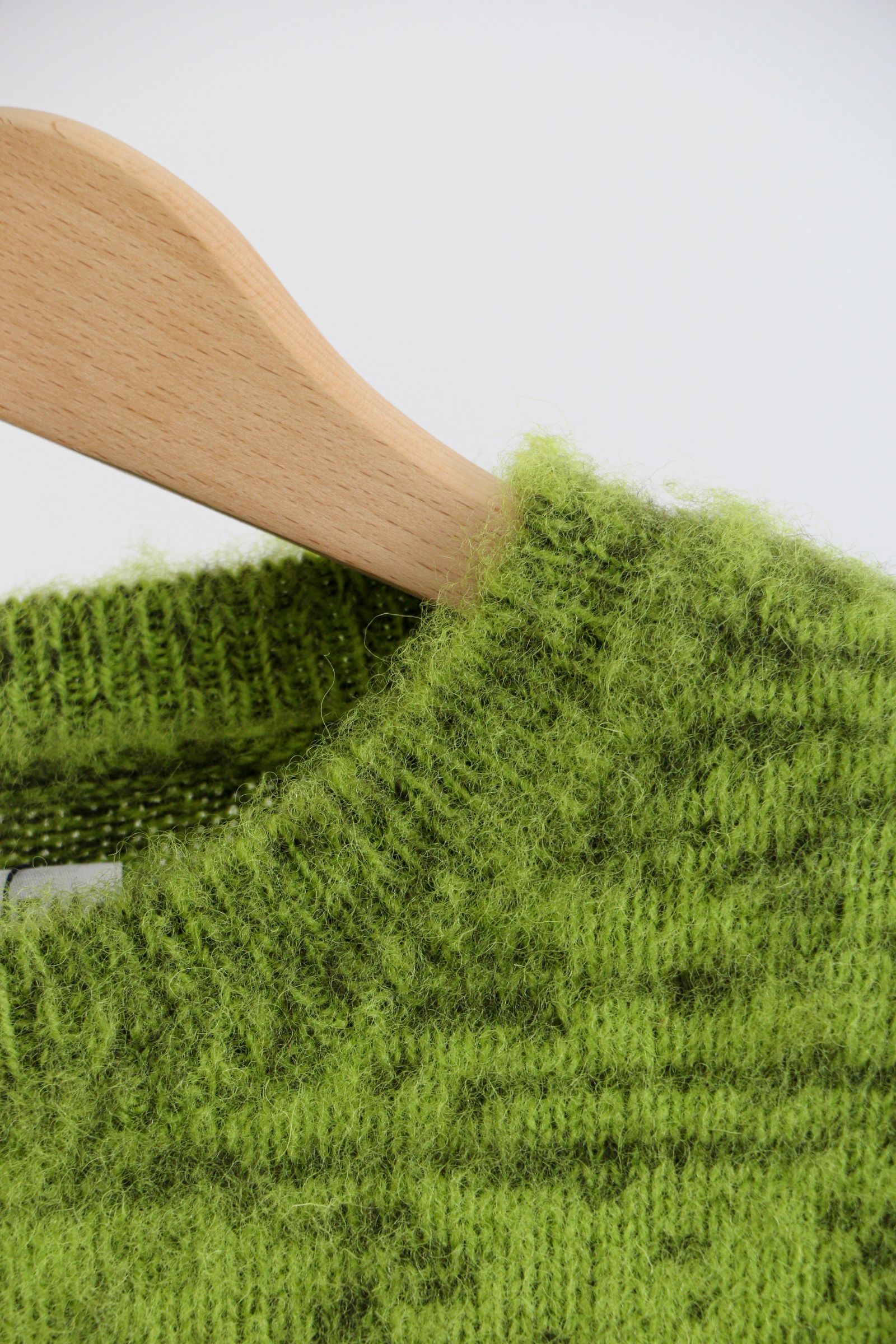 KOHEN SHAGGY DOG KNIT PULLOVER / 52GREEN / 英国羊毛 / カシミヤ / シャギーニット