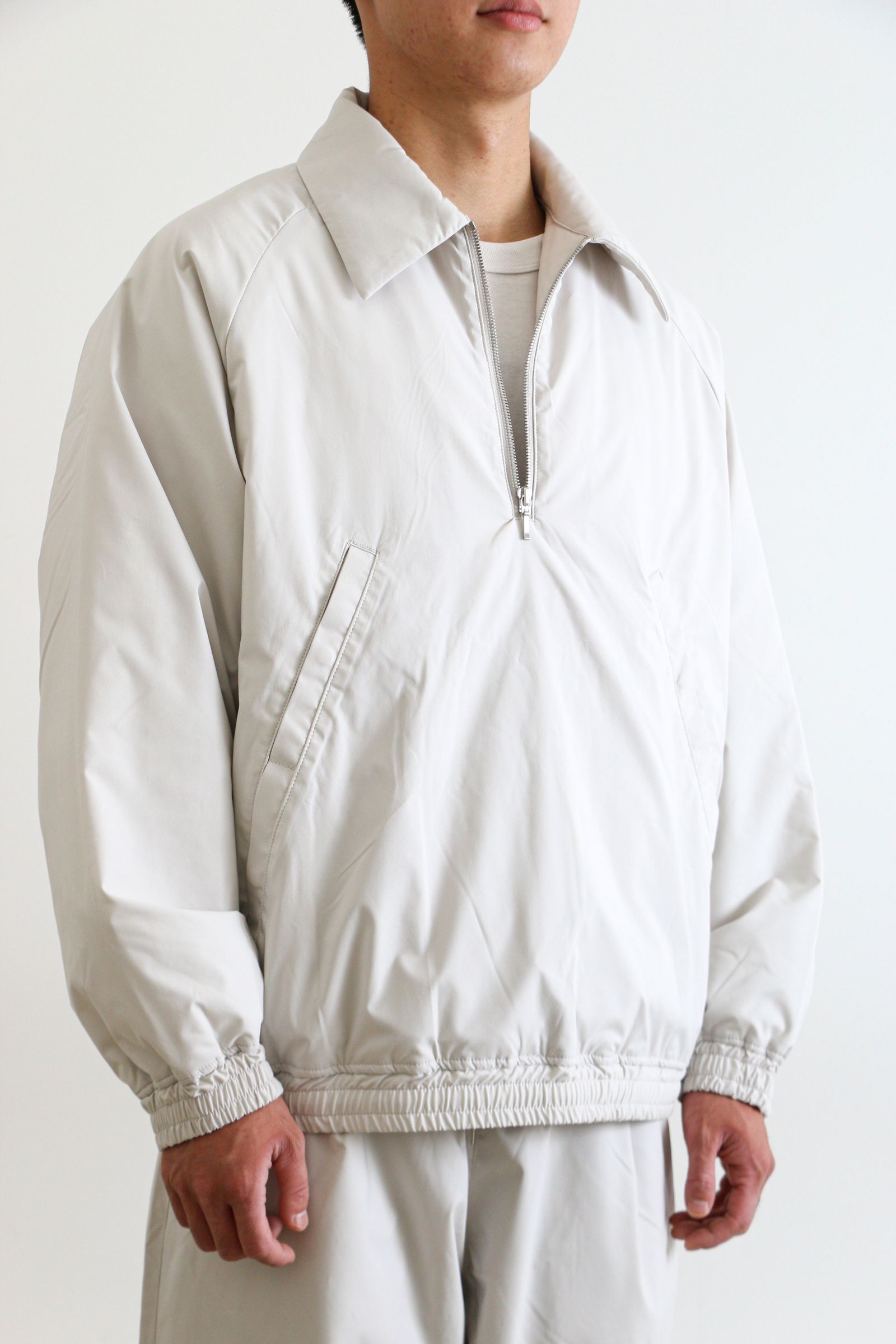 PSEUDOS - PSEUDOS PULLOVER WORK JACKET Gray | koko