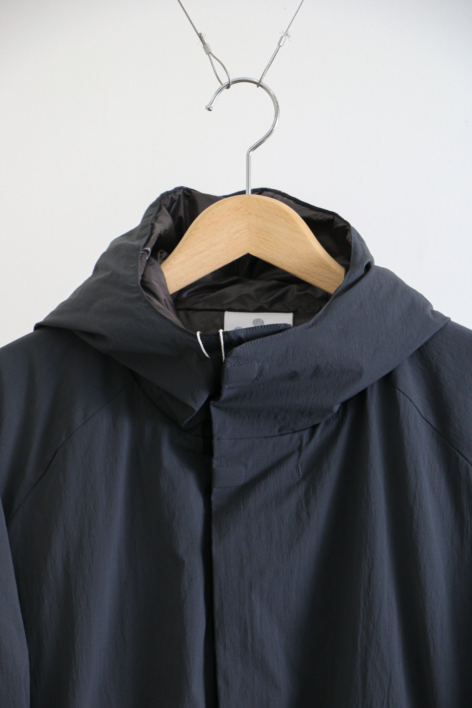 alk phenix - Zak Coat III / Karu-Stretch Taffeta II OFF BLACK / ザックコート・アウター  / 高機能アウター / 中綿 | koko