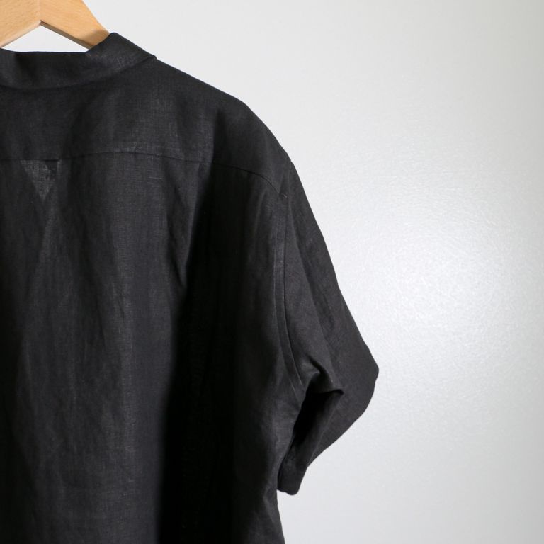 Gorsch - Gorsch Capli short sleeve shirt Black / カプリショート 