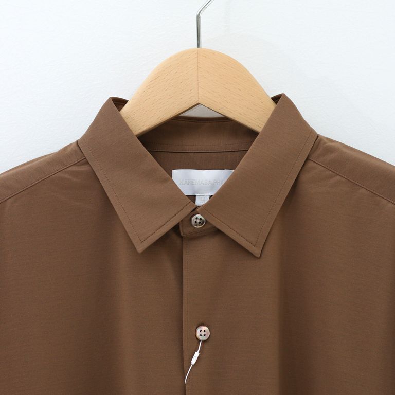KANEMASA PHIL. - 【 定番人気品番 】46G Atmosphere Shirt COYOTE 