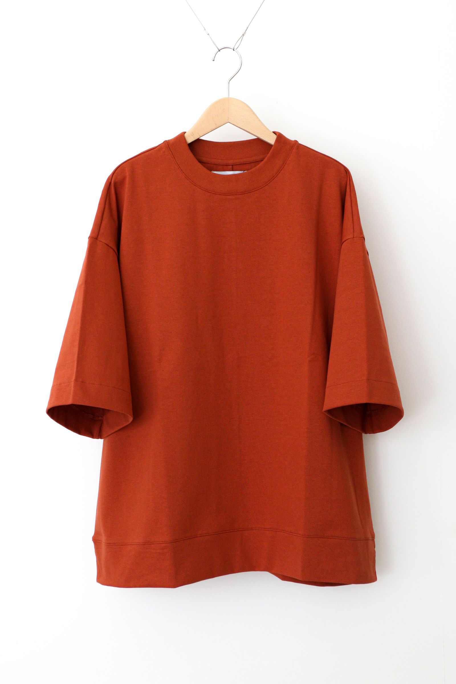 DERABE JERSEY Big T-shirts ORANGE - フリーサイズ