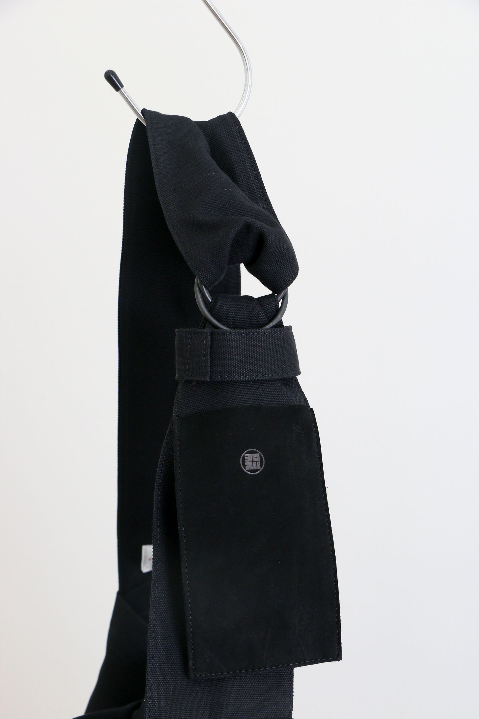 yorozu - 【 定番人気商品 】JP/帆布 タスキショルダー1番 / CANVAS sash shoulder No.1 / Black /  ショルダーバッグ / ブラック | koko