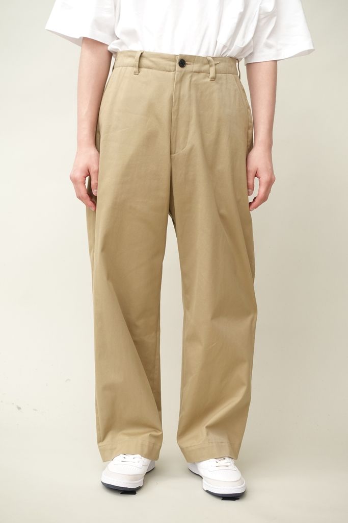 購入銀座UNIVERSAL PRODUCTS NO TUCK WIDE TROUSERS パンツ