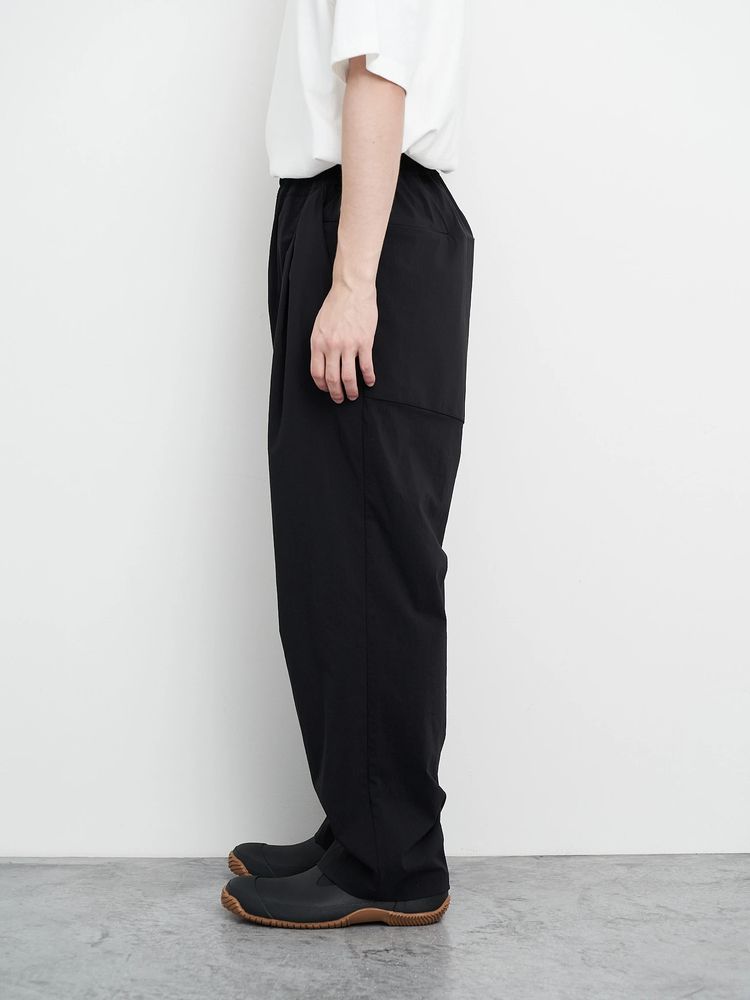 PARK PANTS WIDE Black - M