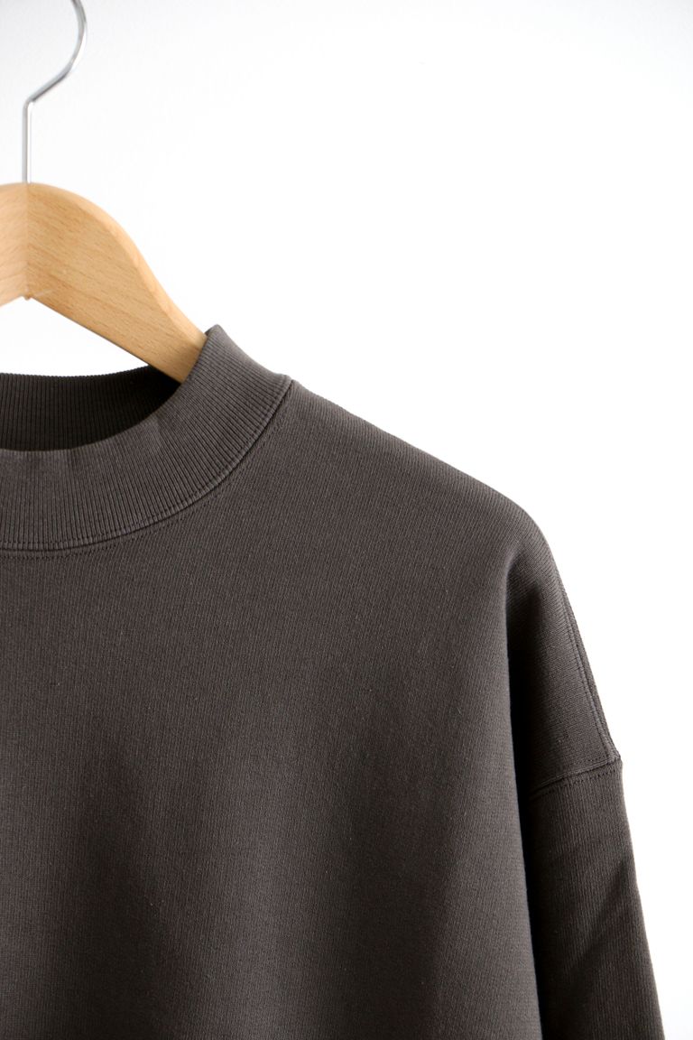 EASTFAREAST - MODEL002 Balloon Mock Neck CHARCOAL | koko
