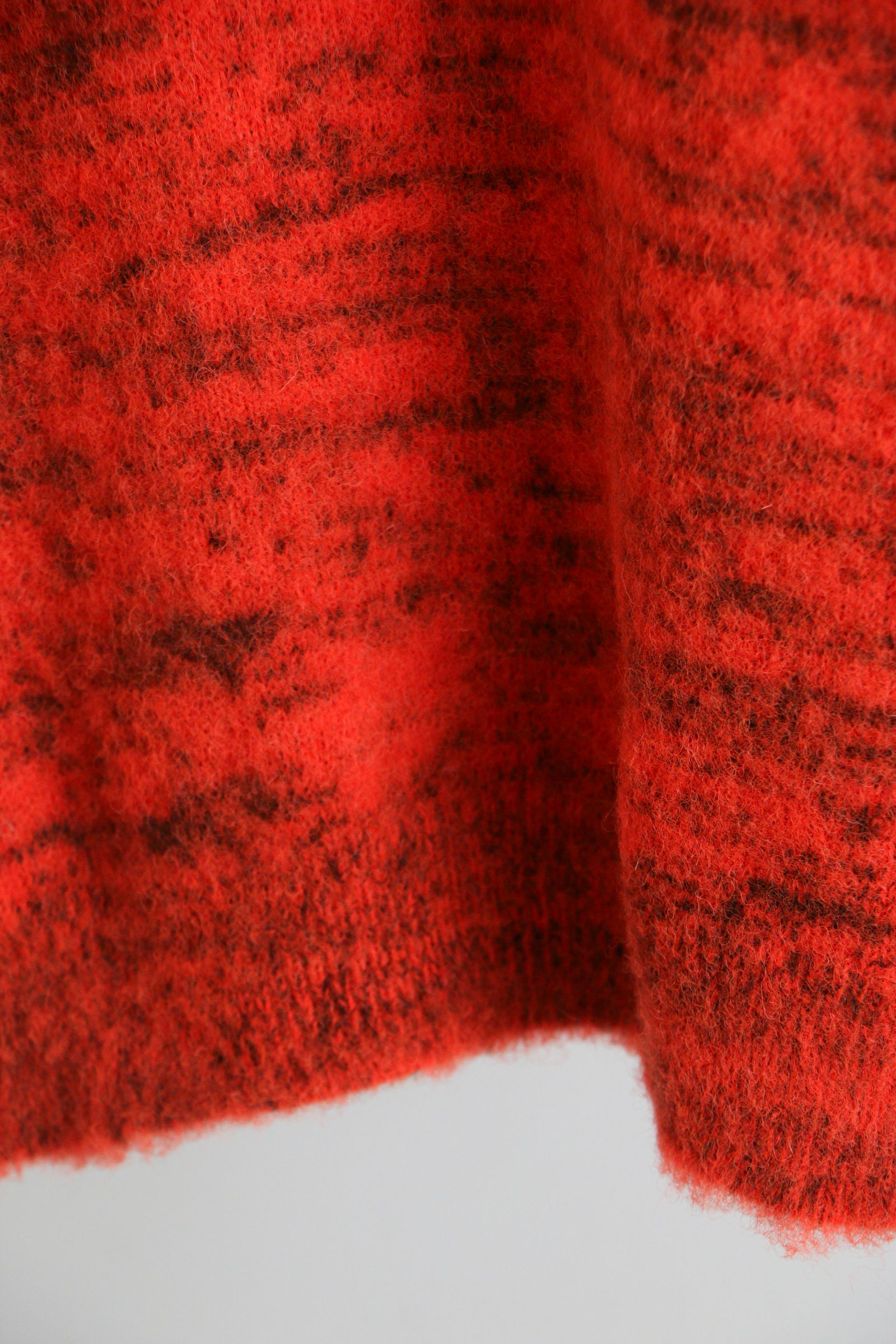 COOHEM - KOHEN SHAGGY DOG KNIT PULLOVER / 24ORANGE / 英国
