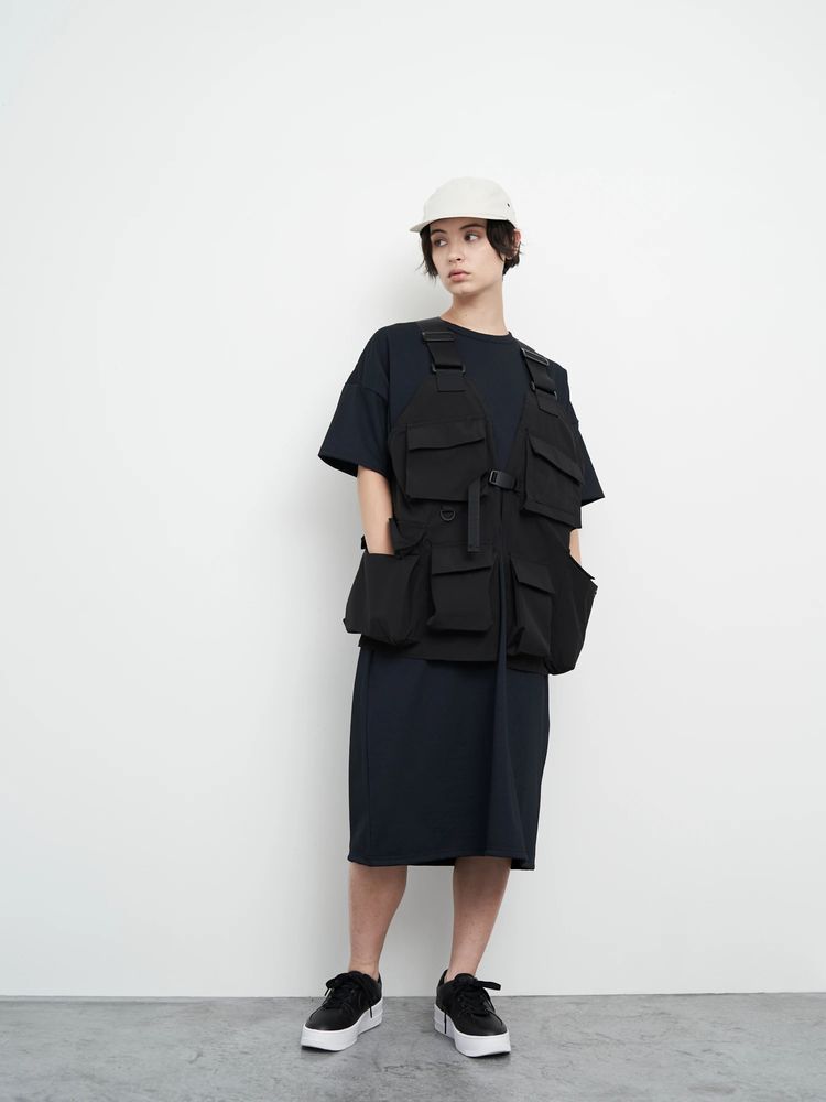 BAG VEST Black - フリーサイズ