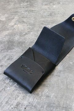 LEATHER WALLET BLACK / コンパクトウォレット / 財布