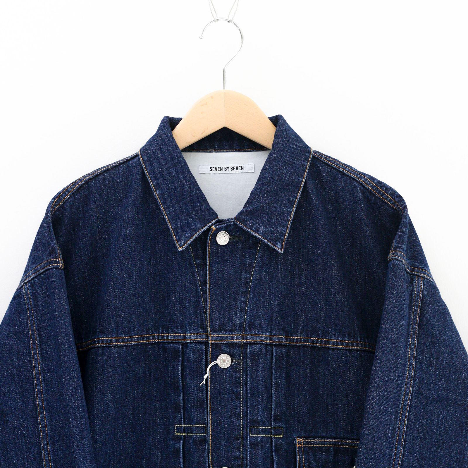 SEVEN BY SEVEN - 1ST TYPE DENIM JACKET ‐Wash‐ / デニム