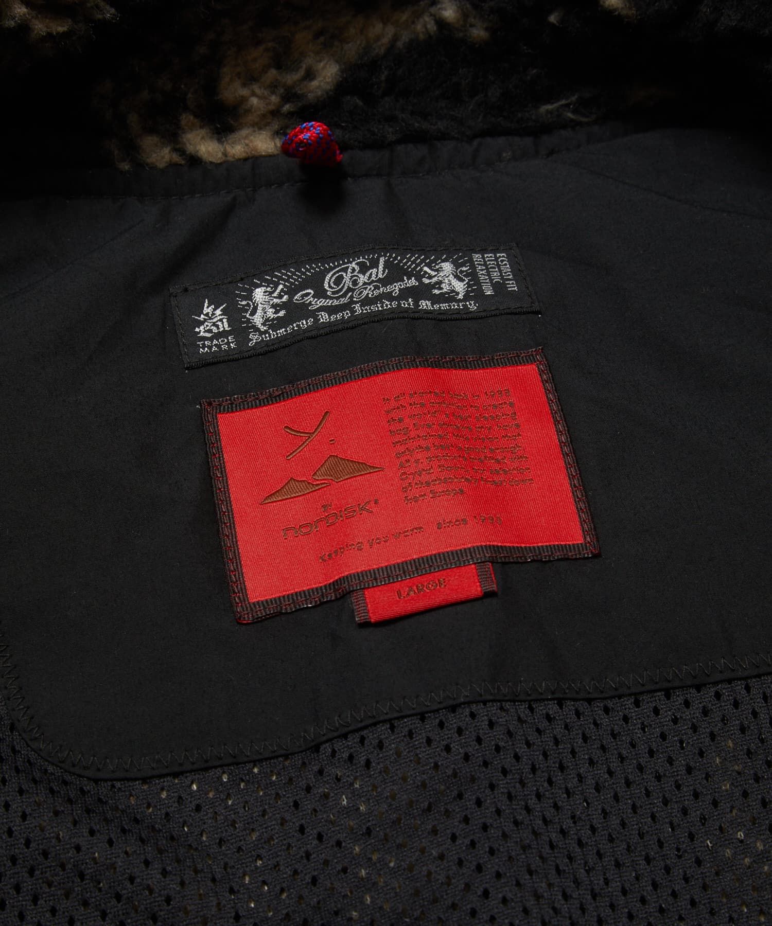 bal - BAL / MARMOT STEALTH POCKET MANMOTH PARKA RED YELLOW