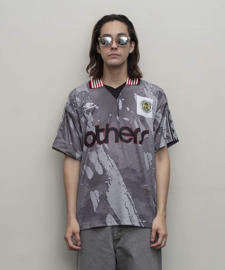 bal - BAL/UMBRO SOCCER JERSEY Gray / アンブロコラボ / サッカー 