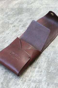 LEATHER WALLET BROWN / コンパクトウォレット / 財布