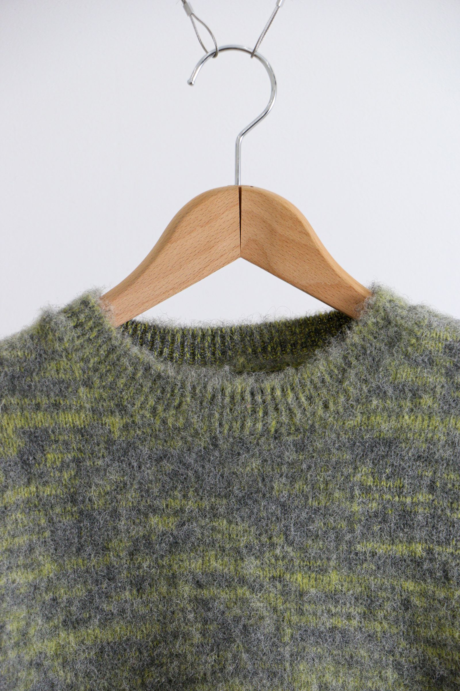 COOHEM - KOHEN SHAGGY DOG KNIT PULLOVER / 12GRAY / 英国羊毛 / カシミヤ / シャギーニット |  koko