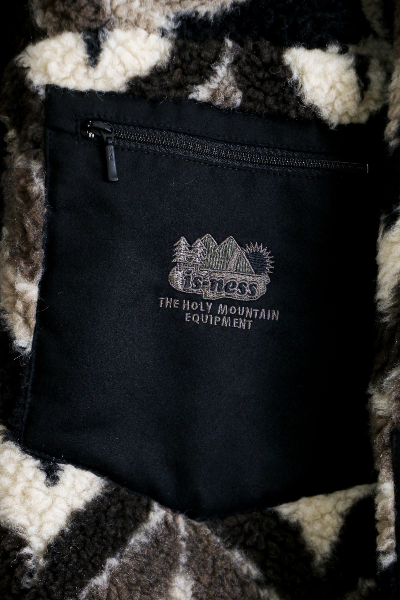 is-ness × Y(dot) NORDISK Reversible Fleece Beige/Brown